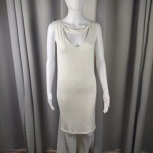 Sexy Mama Maternity Off White Dress Size 2 (NWT)